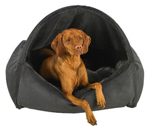 Load image into Gallery viewer, Bowsers Galaxy Dream Fur Inner/Shale Microvelvet Outer Canopy Bed Open Box