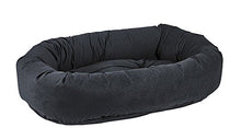 Load image into Gallery viewer, Bowsers Donut Bed Flint Microvelvet