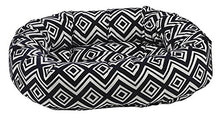 Load image into Gallery viewer, Bowsers Donut Bed Azure Diamond Microvelvet