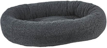 Load image into Gallery viewer, Bowsers Grey Sheep Skin Donut Bed