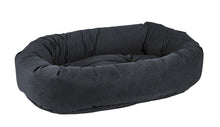 Load image into Gallery viewer, Bowsers Donut Bed Flint Microvelvet