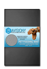 Load image into Gallery viewer, Southpaw Waterproof Pet Feeding Mat 23" x 15" - Anti-Slip Water Bowl Mat with Raised Edges to Prevent Spills
