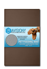 Load image into Gallery viewer, Southpaw Waterproof Pet Feeding Mat 23&quot; x 15&quot;  - Anti-Slip Water Bowl Mat with Raised Edges to Prevent Spills
