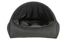 Load image into Gallery viewer, Bowsers Galaxy Dream Fur Inner/Shale Microvelvet Outer Canopy Bed Open Box
