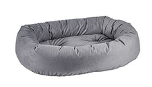 Load image into Gallery viewer, Bowsers Shadow Diamond Microvelvet Donut Bed
