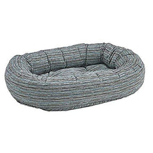 Load image into Gallery viewer, Bowsers Teaka Diamond Microvelvet Donut Bed
