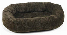 Load image into Gallery viewer, Bowsers Donut Bed, X-Large, Chocolate Bones
