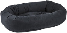 Load image into Gallery viewer, Bowsers Donut Bed Flint Microvelvet
