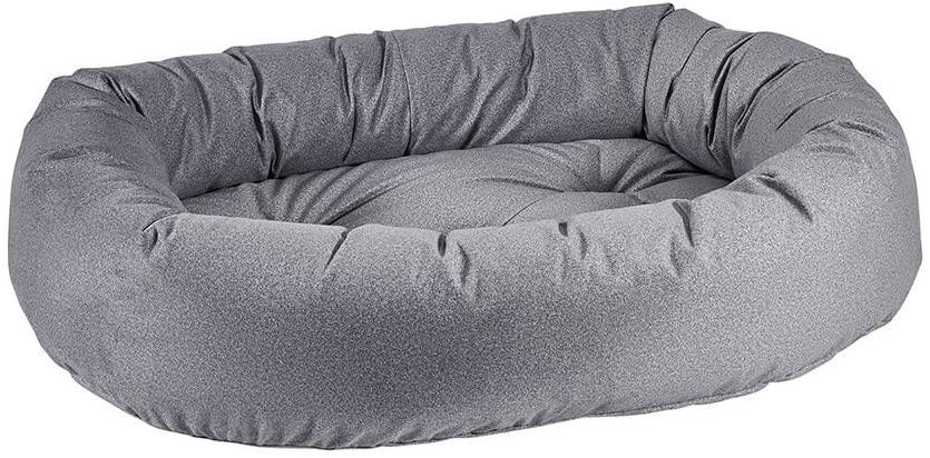 Bowsers Shadow Diamond Microvelvet Donut Bed