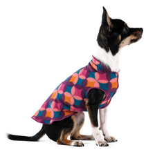 Load image into Gallery viewer, Gold Paw Stretch Fleece Fuchsia Open Box

