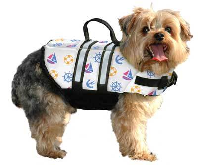Paws Aboard Nautical  Doggie Life Jacket