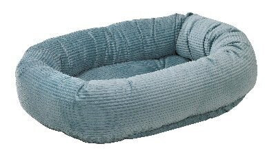 Bowsers Blue Bayou Microcord Donut Bed