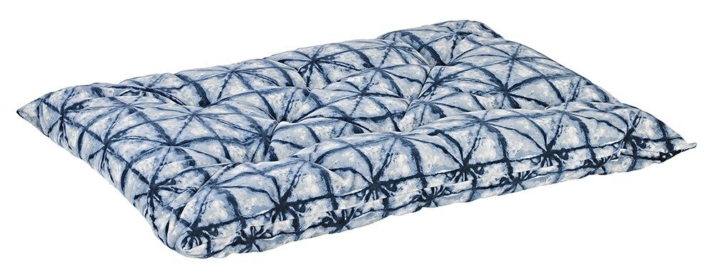 Bowsers Shibori Diamond Microvelvet Tufted Cushion