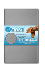 Load image into Gallery viewer, Avisiony Waterproof Pet Feeding Mat From Southpaw Pet Supply - Anti-Slip Water Bowl Mat with Raised Edges to Prevent Spills
